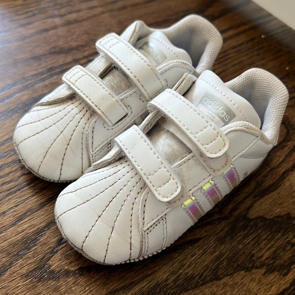 Adidas toddler sneakers size 4K